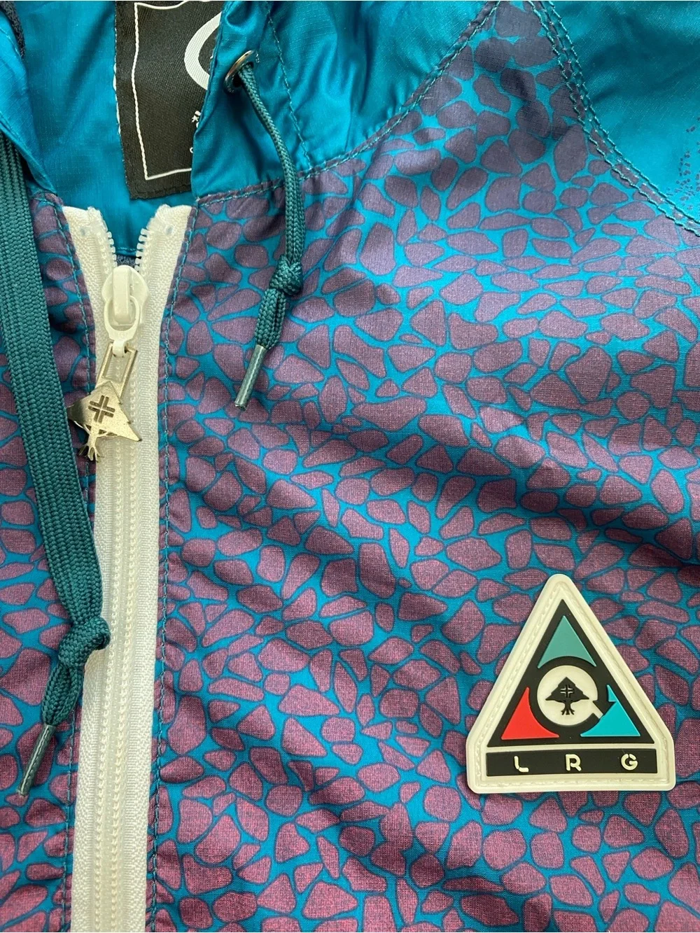 VTG Lifted Research Group LRG WINDBREAKER  STREETWEAR JACKET 90s Size Small